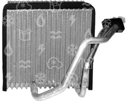 výparník OEM 1J1820007A - AUDI 80 - 92>96, Coupe - 92>96